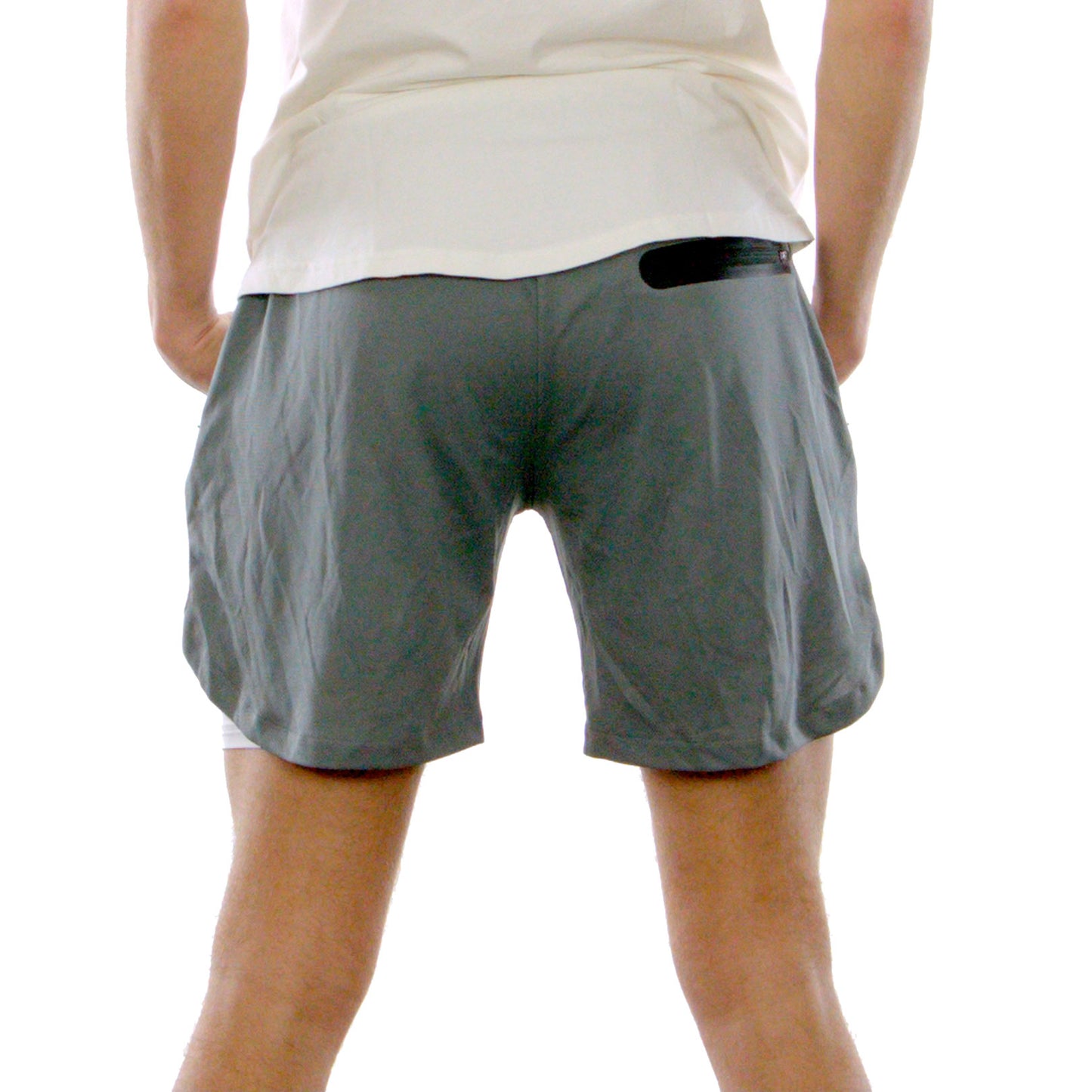 Dark Gray 2-in-1 Shorts
